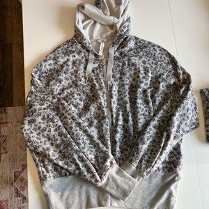 Athleta Balance Zip-up Sweatshirt, Size XL